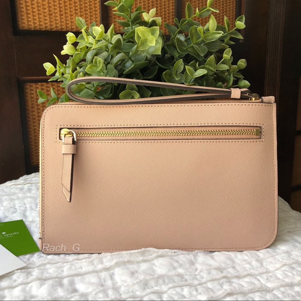 Kate Spade Cameron Medium l-zip Wristlet - Picture 2 of 5
